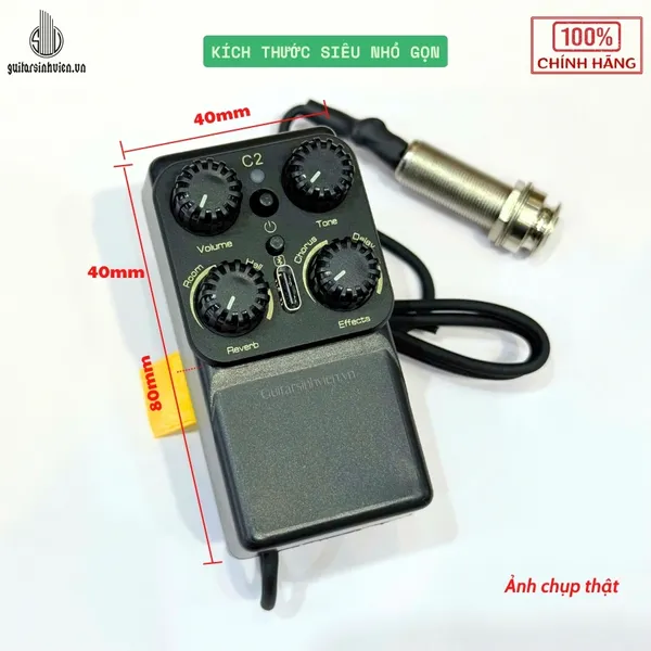 Eq Hiệu Ứng C2 Chính Hãng - Có Tích Hợp Loa, Kết Nối Bluetooth Không Dây, Nhiều Hiệu Ứng 