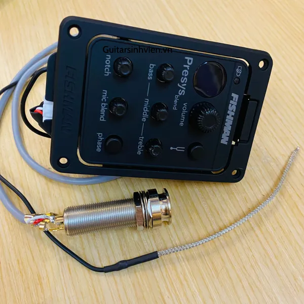 Lắp EQ Fishman Presys Blend 301 chính hãng