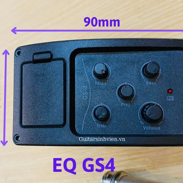 Lắp EQ Guitar GS4 Chính Hãng