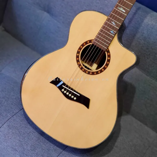 Đàn guitar acoustic Việt Nam custom cao cấp V5