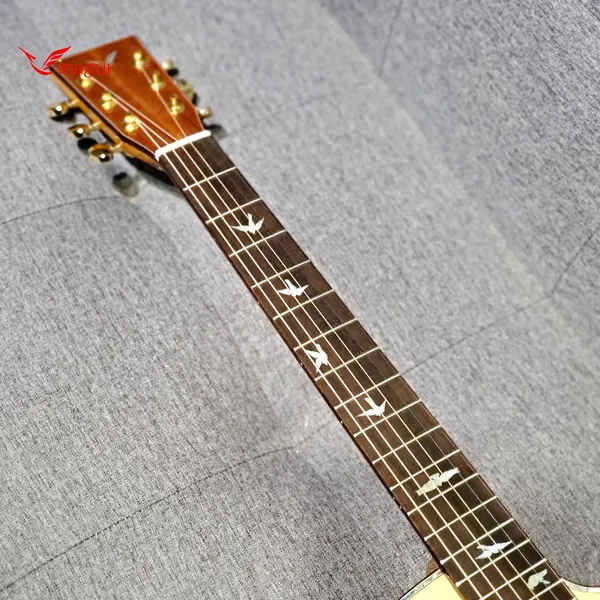 Guitar acoustic custom gỗ mahogay Vinagui cao cấp VM01