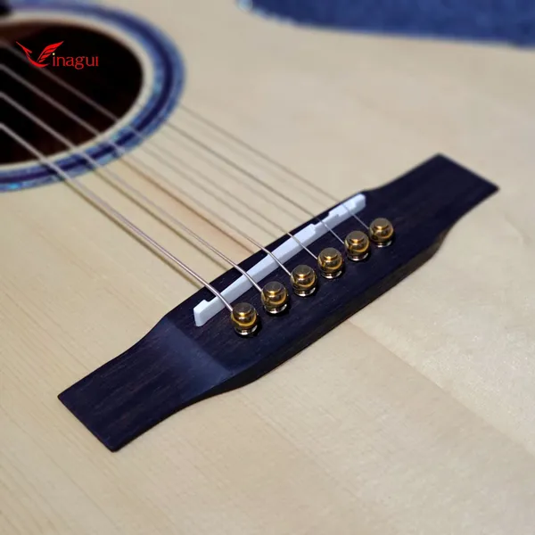 Guitar acoustic custom gỗ mahogay Vinagui cao cấp VM01