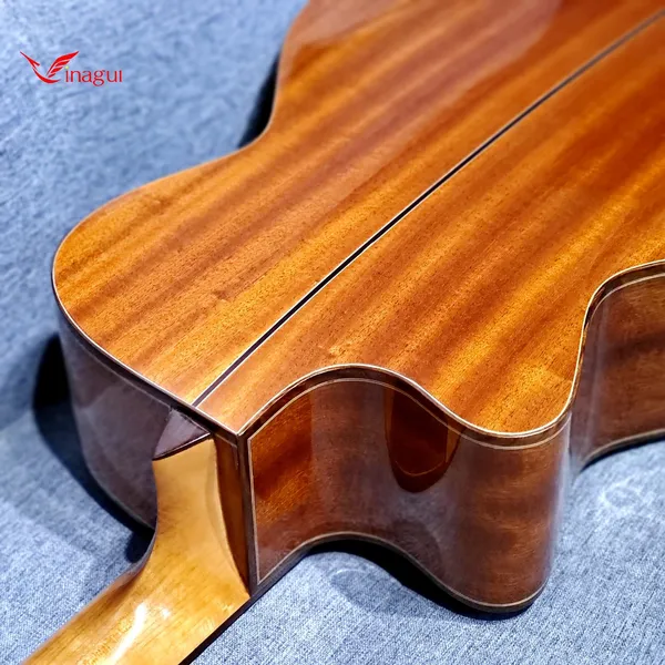 Guitar acoustic custom gỗ mahogay Vinagui cao cấp VM01