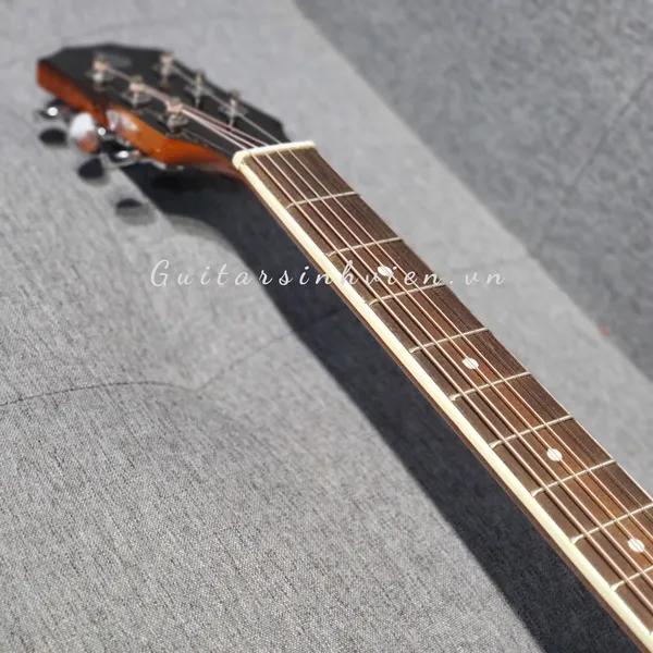 Guitar tập chơi acoustic cẩn trai cao cấp - X1