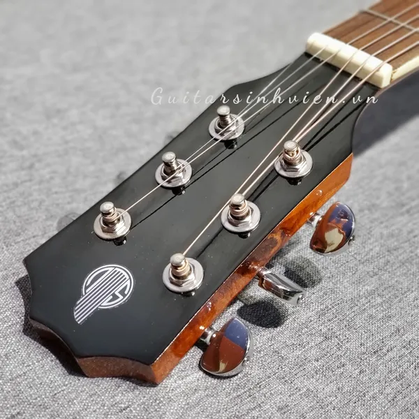 Guitar tập chơi acoustic cẩn trai cao cấp - X1