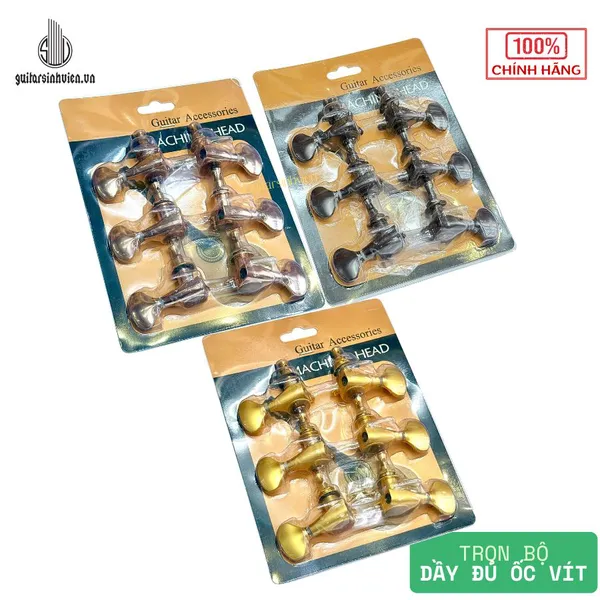 Khóa đàn Guitar Acoustic Đúc HF Cao Cấp