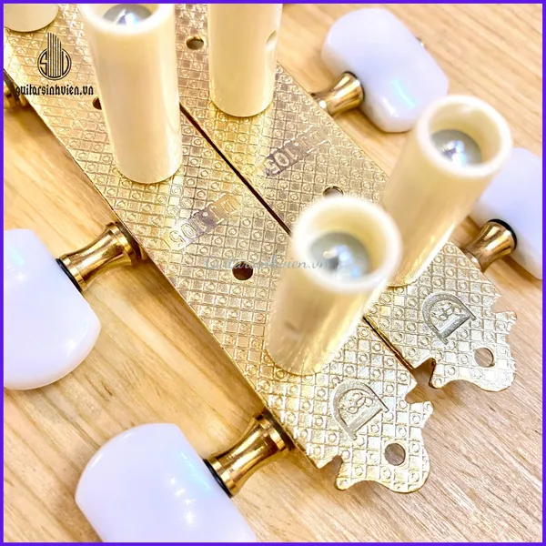 Khóa Đàn Guitar Classic Cao Cấp Derjung DJ105 - Tay Khóa Trắng