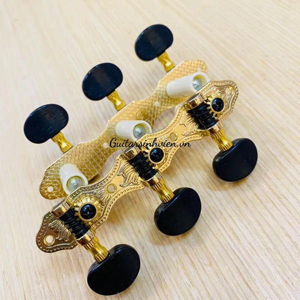 Khóa đàn guitar classic DJ Đài Loan vàng cao cấp