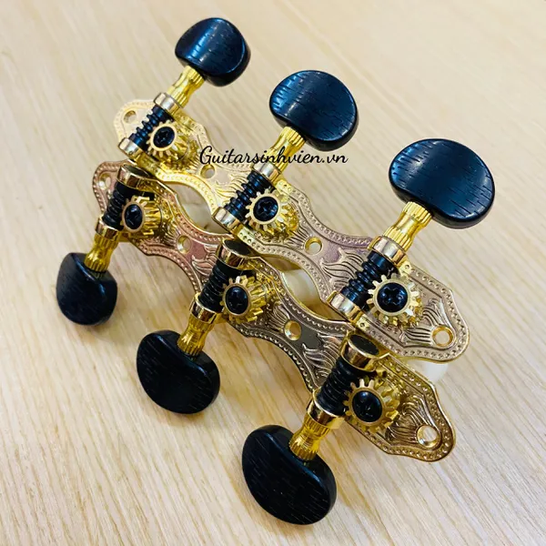Khóa đàn guitar classic DJ Đài Loan vàng cao cấp