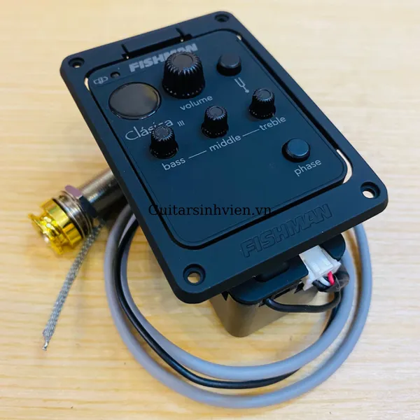 Lắp EQ Fishman clásica III 201 chính hãng