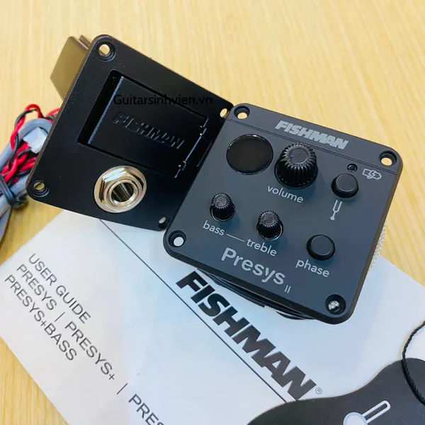 Lắp EQ Fishman presys II chính hãng