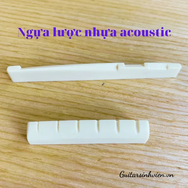 Ngựa lược nhựa cho đàn guitar 