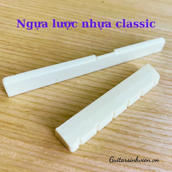 Ngựa lược nhựa cho đàn guitar 
