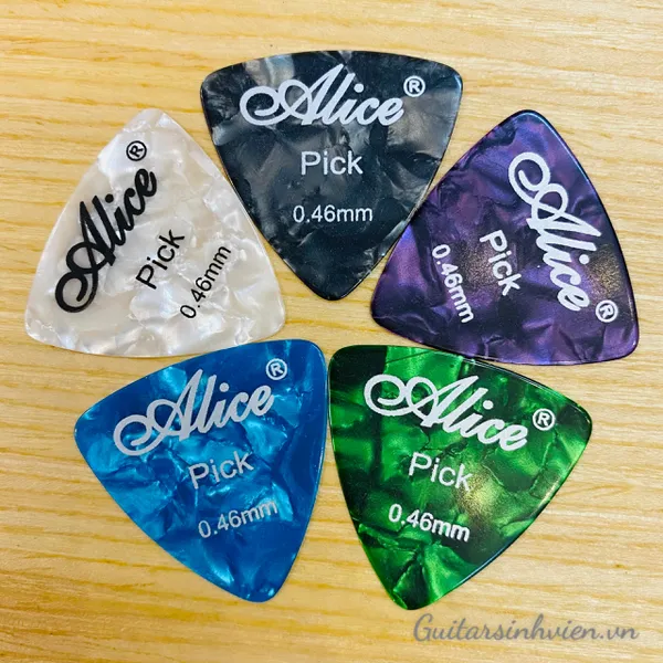 Pick gãy đàn guitar Alice 3 cái