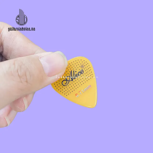 Pick gãy đàn guitar nhám Alice