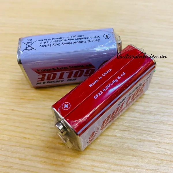 Pin lắp EQ guitar loại 9v