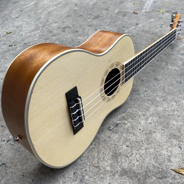 Đàn ukulele size tenor gỗ mahogany âm hay 