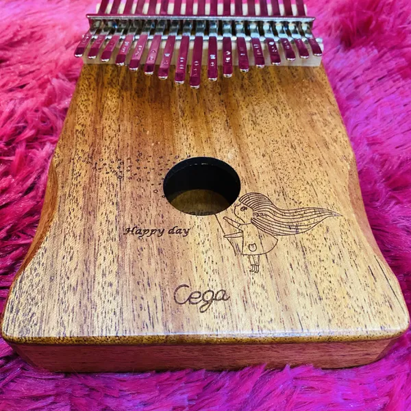 Đàn kalimba 17 phím đáng yêu hình cô gái k1