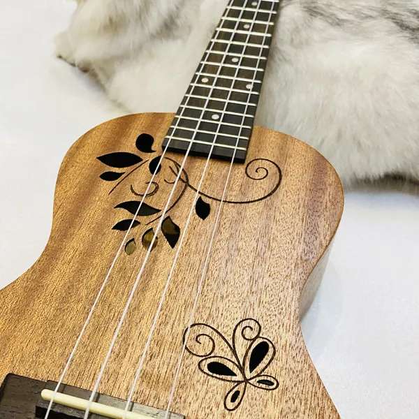 Đàn ukulele size concert gỗ mahogany