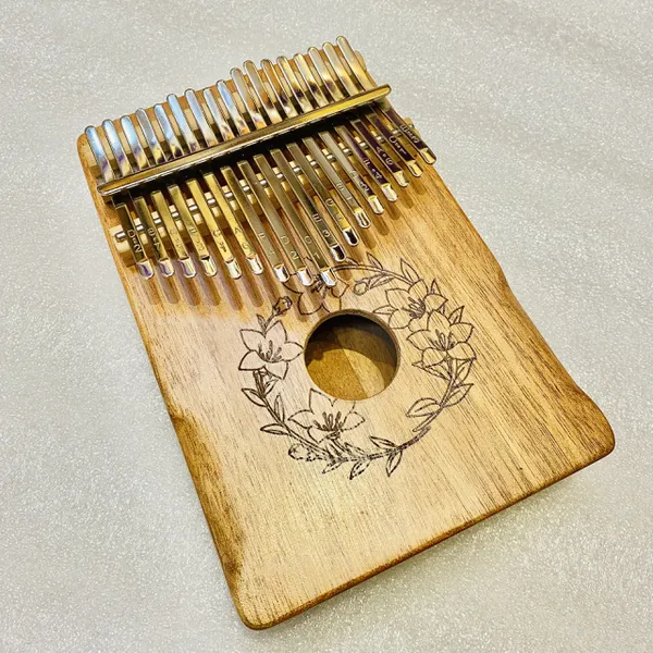 Đàn kalimba đẹp vát hông xinh xắn K2