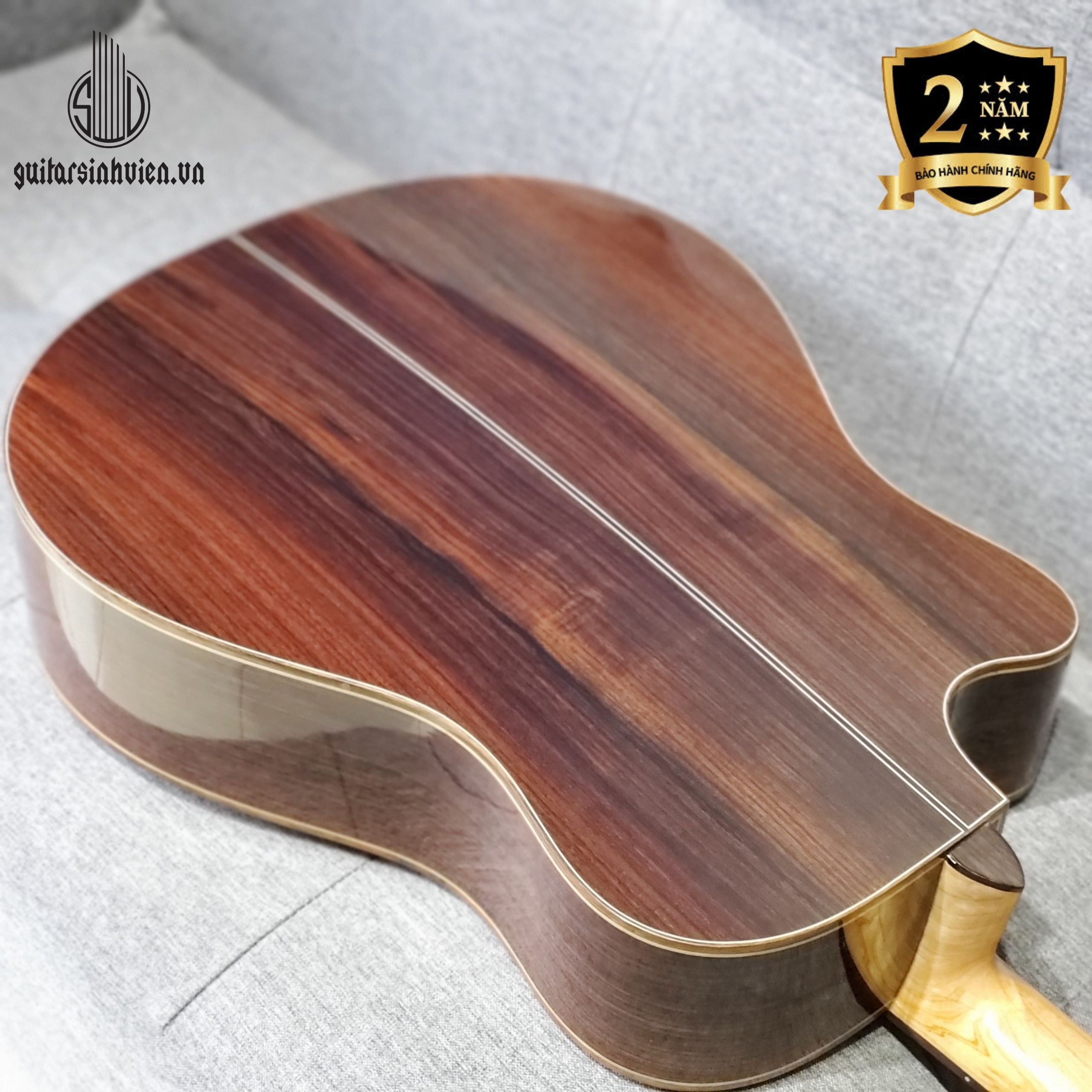 Đàn guitar acoustic gỗ cẩm ấn cao cấp SV-A7