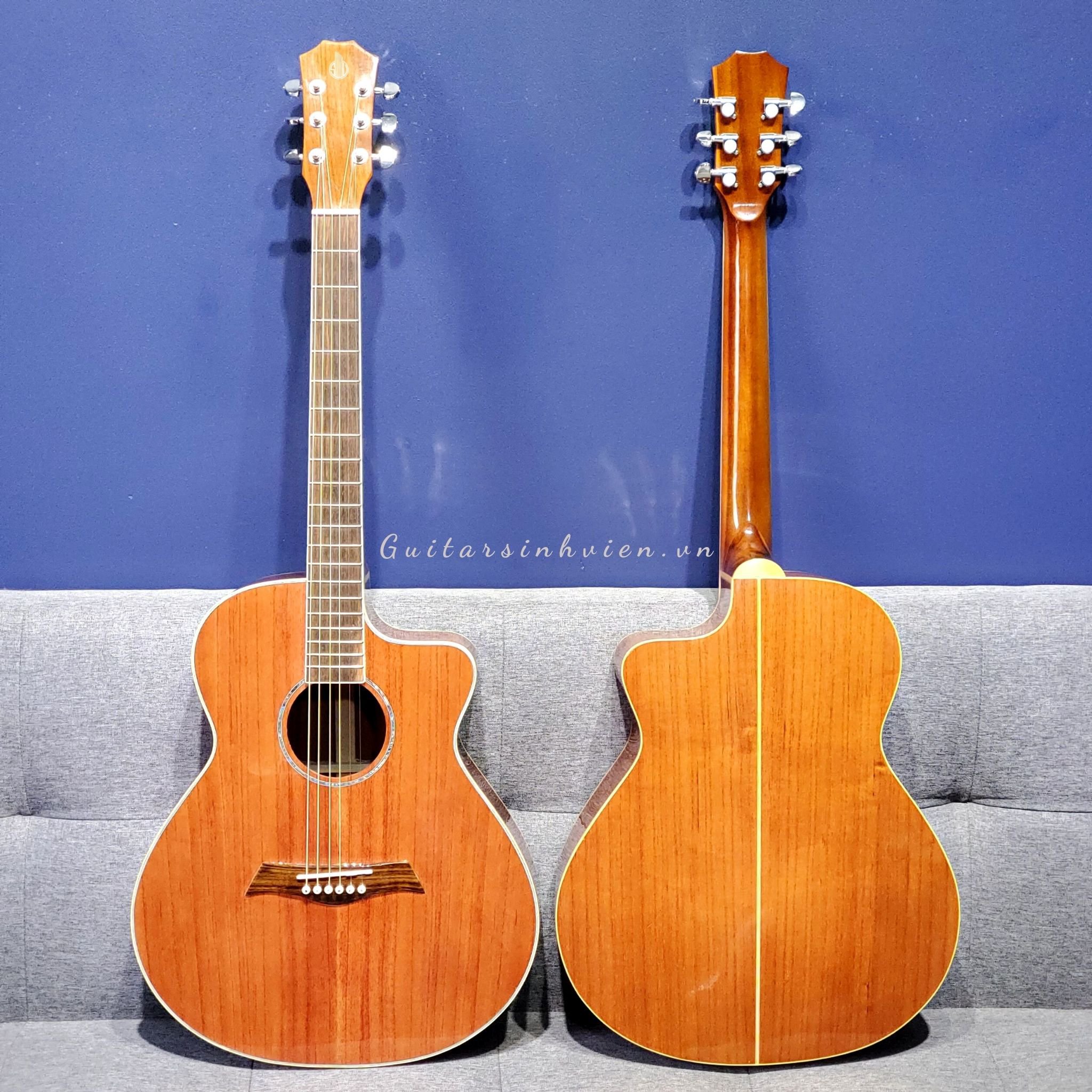 Đàn guitar acoustic gỗ hồng đào full SV-FA4