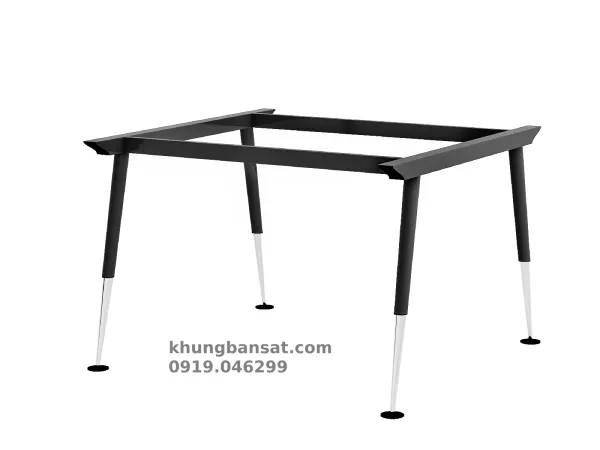 Chân cone 2 tầng, khung chân bàn cụm 2 người: PV- C2CA2