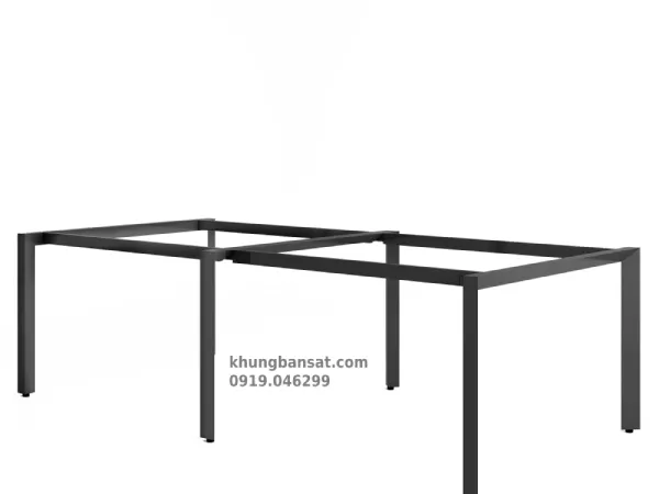 Chân sắt tam giác, khung chân sắt bàn cụm 4 người: PV- CN4TG