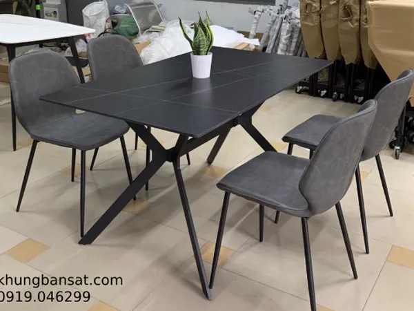 Chân sắt bàn ăn: PV-BA03