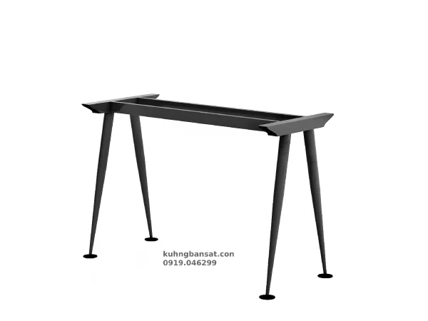 Khung chân bàn Cone 1 tầng: PV-CA01
