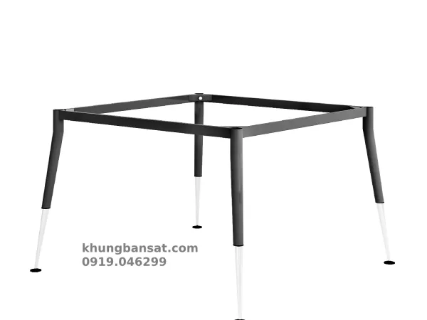 Chân cone 2 tầng, khung chân bàn cụm 2 người: PV- C2C2