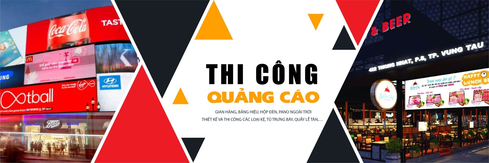 Thiết kế biển quảng cáo tại Quy Nhơn -Thi công bảng hiệu alu mica/hộp đèn LED chuyên nghiệp Thiết kế biển quảng cáo tại Quy Nhơn -Thi công bảng hiệu alu mica/hộp đèn LED chuyên nghiệp