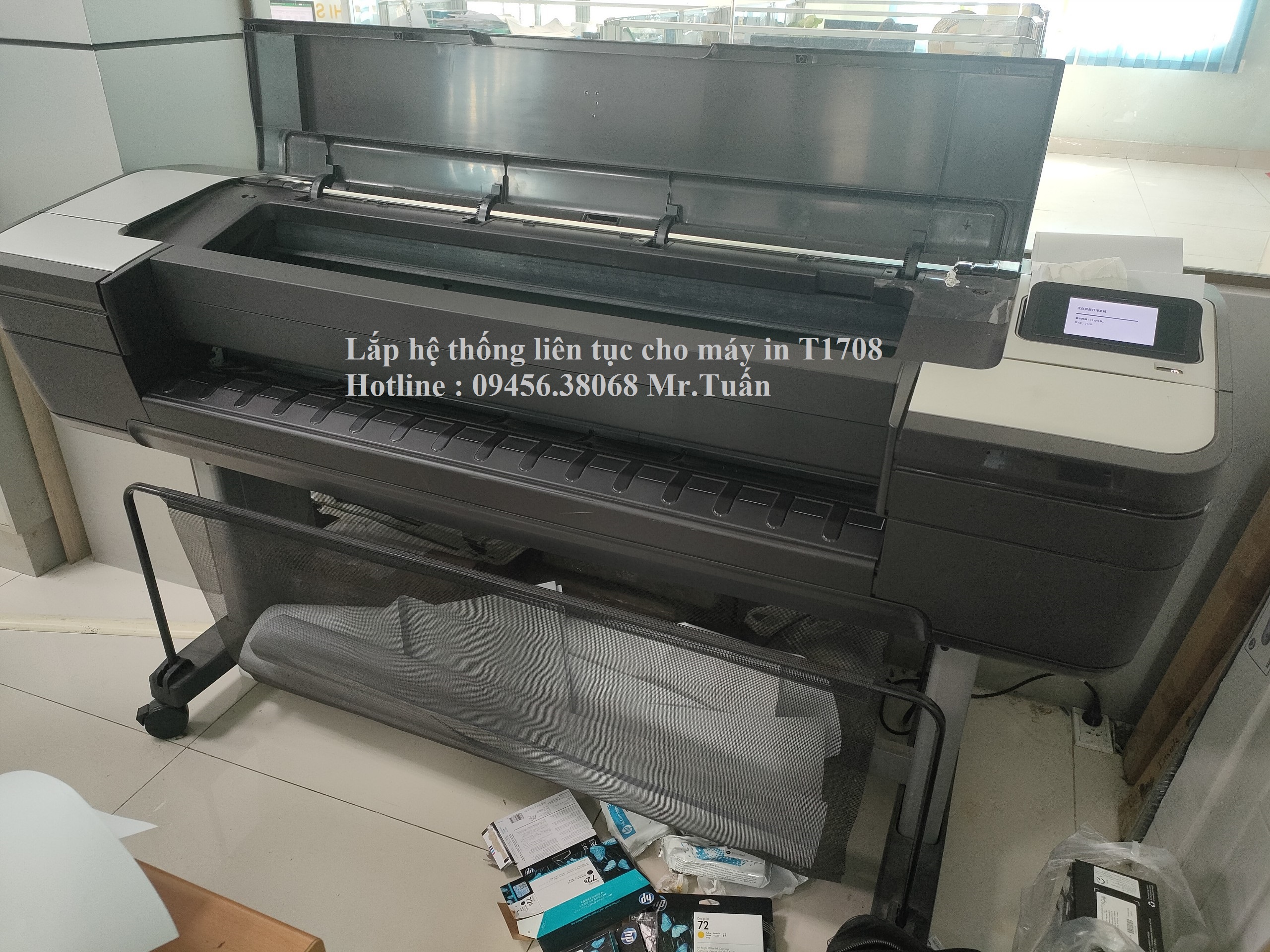 Lắp hệ thống liên tục khổ A0 T1708 uy tín nhất Lắp hệ thống liên tục khổ A0 T1708 uy tín nhất