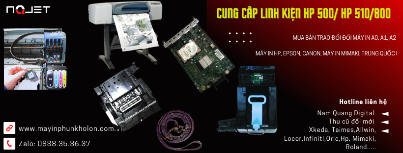 Cung cấp Linh Kiện máy in HP DesignJet 500 /800/ 510 Cung cấp Linh Kiện máy in HP DesignJet 500 /800/ 510