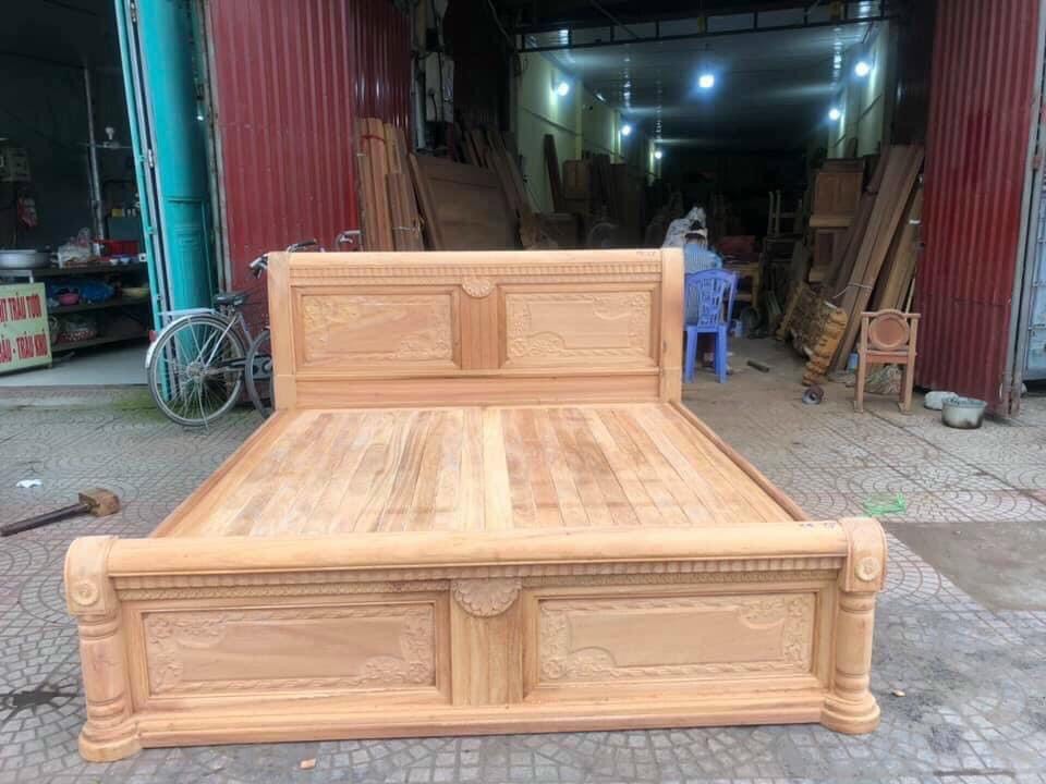 giường gõ cao cấp
