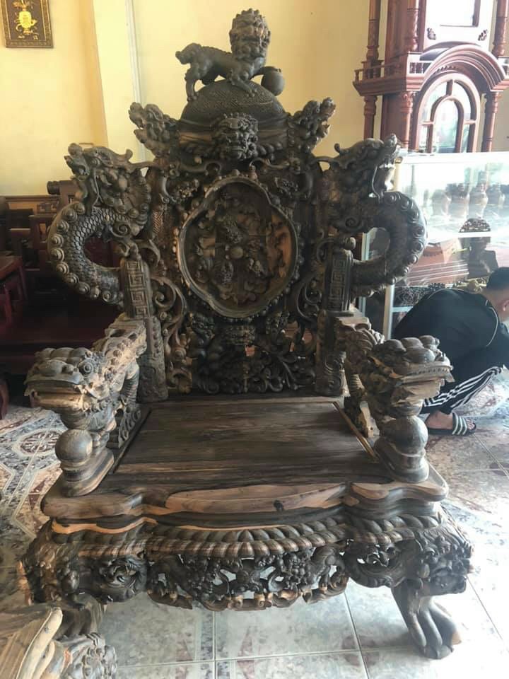 Ghế đẹp Long An gỗ cao cấp