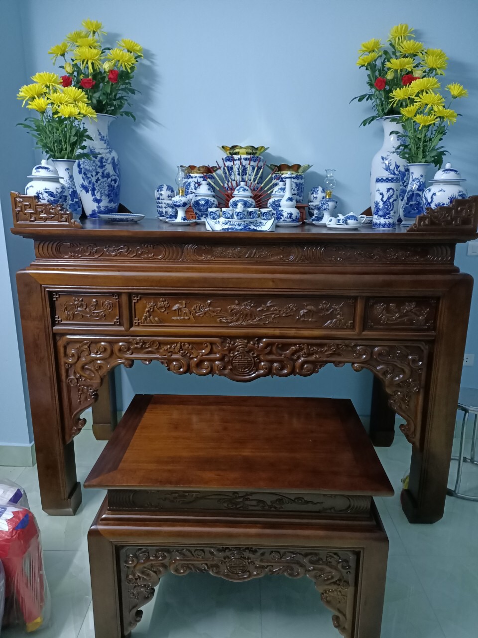 An gian gỗ cao cấp tai Long An