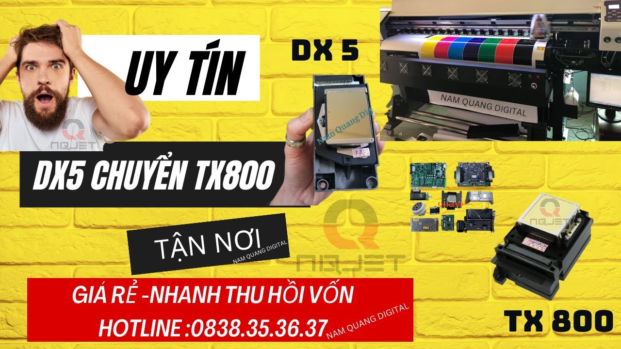 Những khó khăn khi sử dụng máy in bạt đầu DX5 - Sự thật phía sau “huyền thoại” một thời Những khó khăn khi sử dụng máy in bạt đầu DX5 - Sự thật phía sau “huyền thoại” một thời