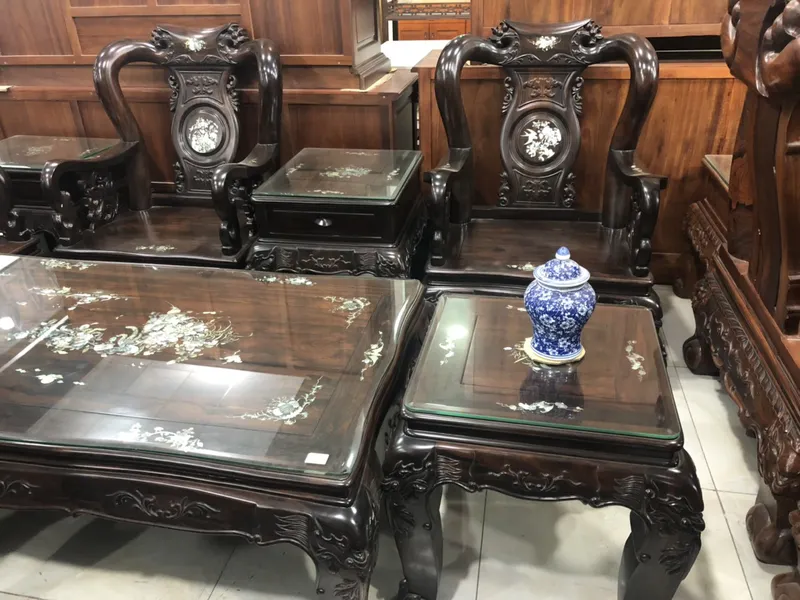 Ghế Mun sọc cao cấp tại Long An