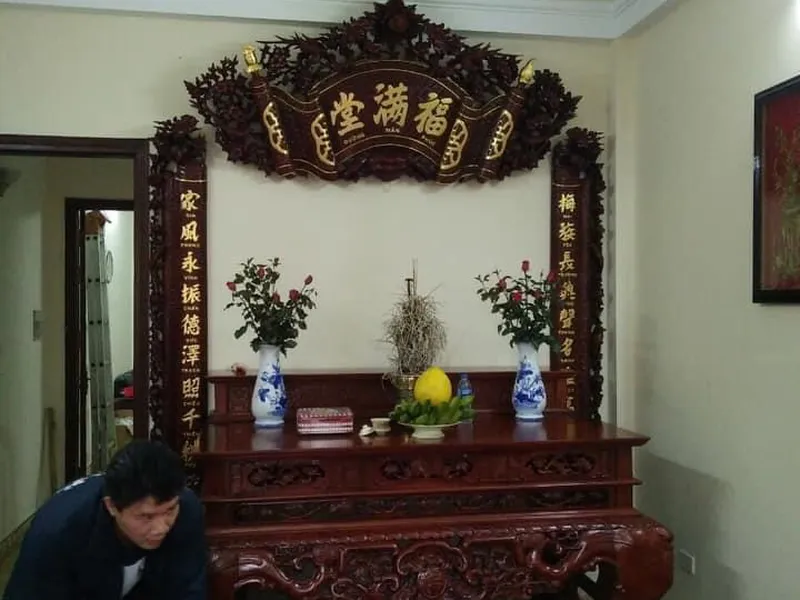 CÁC MẪU SẬP THỜ PHONG THỦY TÂM LINH