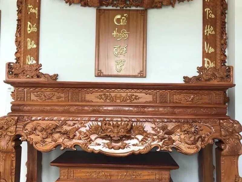 CÁC MẪU SẬP THỜ PHONG THỦY TÂM LINH