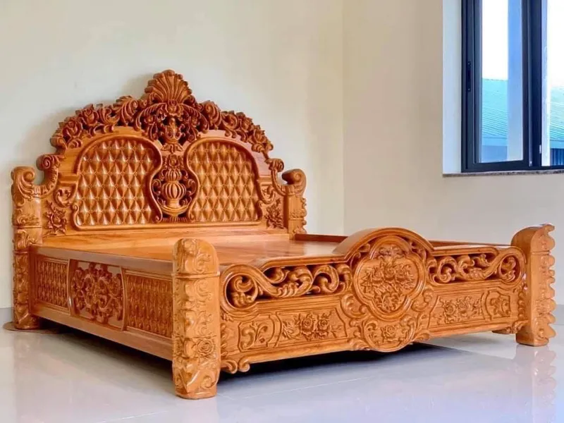Mẫu Giường Ngủ Tân Cổ Điển