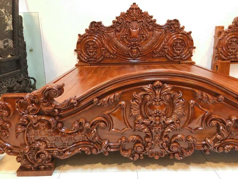 Mẫu Giường Ngủ Tân Cổ Điển