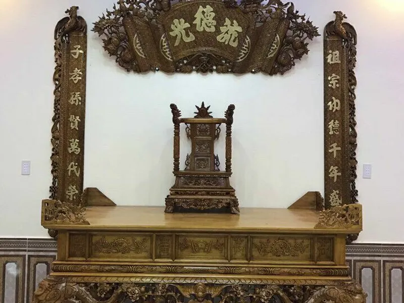 CÁC MẪU SẬP THỜ PHONG THỦY TÂM LINH