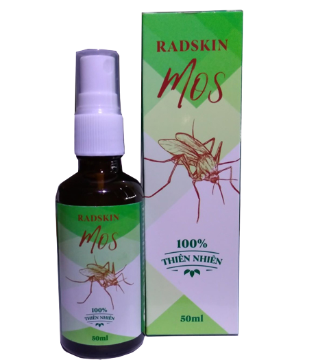 Radskin Mos - Phòng và chống muỗi đốt bảo vệ sứckhẻo người dân Radskin Mos - Phòng và chống muỗi đốt bảo vệ sứckhẻo người dân
