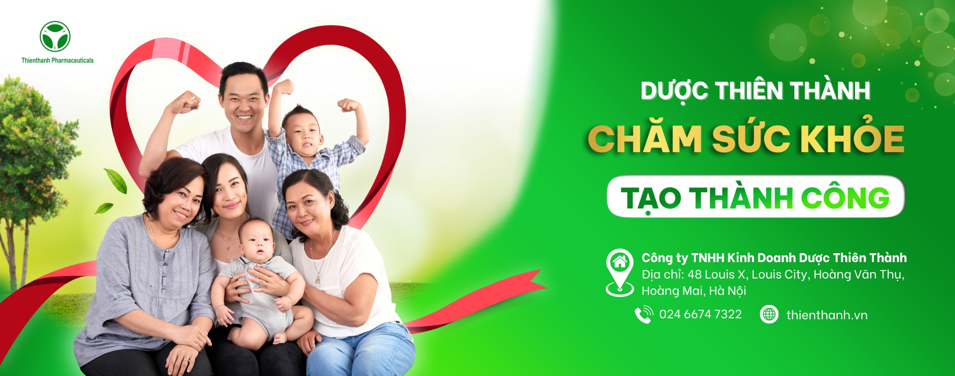 Dược Thiên Thành - Chăm sức khỏe tạo thành công