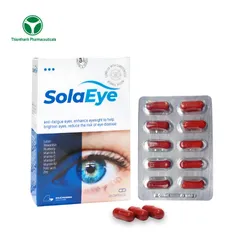 SolaEye – Viên uống bổ mắt nhập khẩu Latvia, hỗ trợ thị lực