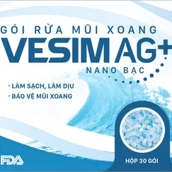 Gói Rửa Mũi Viêm Xoang VESIM AG+ (1)