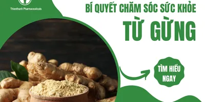 Bí quyết chăm sóc sức khỏe tự nhiên từ Gừng