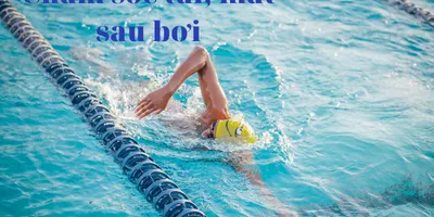 Chăm sóc tai, mắt sau bơi